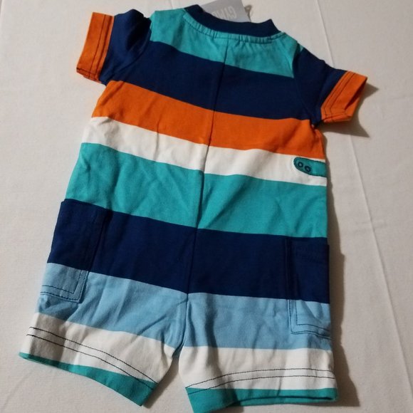 Gymboree Octopus Hugs 0-3 Month Romper NWT - Picture 3 of 3